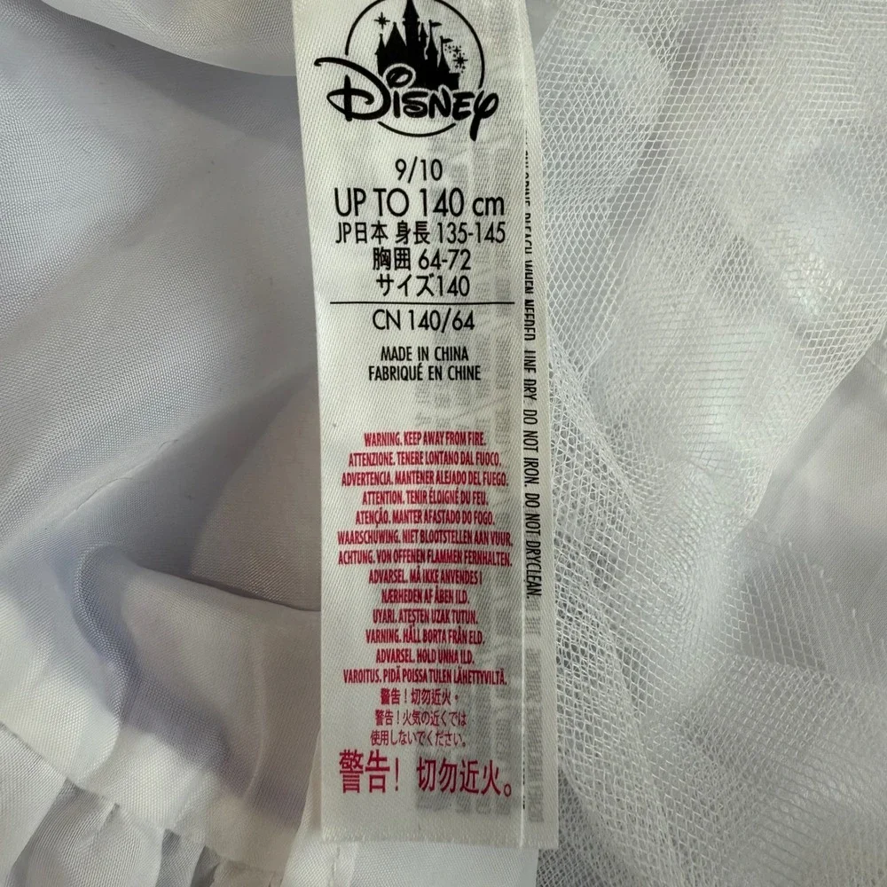 Disney Store Frozen 2‎ Dress Dress Elsa Anna Purple Sparkle Costume 9/10